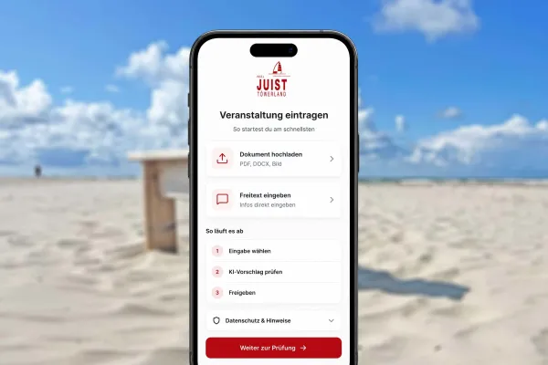 jungniemeyer entwickelt smartes KI-Publishing für Juist Bild: jungniemeyer entwickelt smartes KI-Publishing für Juist