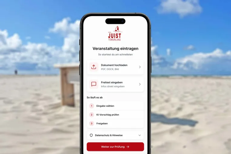 Bild: jungniemeyer entwickelt smartes KI-Publishing für Juist