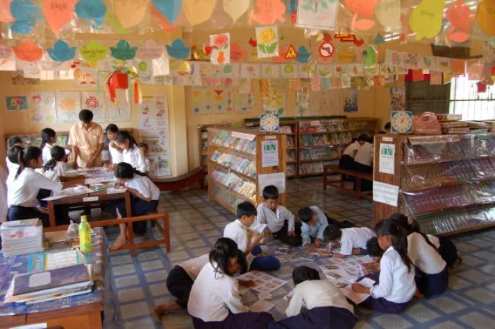 Bild: Bücherfreunde engagieren sich als Förderer für Bildungsprojekt in Nepal