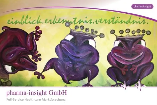 Bild: Unternehmensbroschüre der pharma-insight GmbH