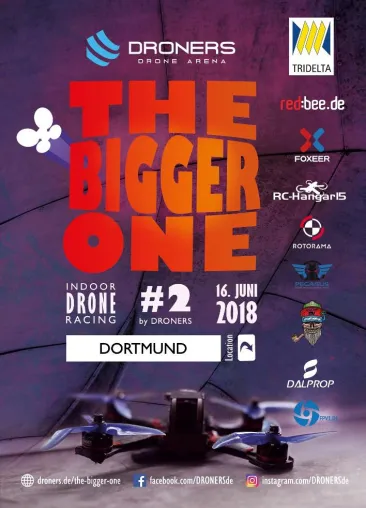 Bild: Startup DRONERS veranstaltet zweites Drohnenrennen am 16.6 in Dortmund