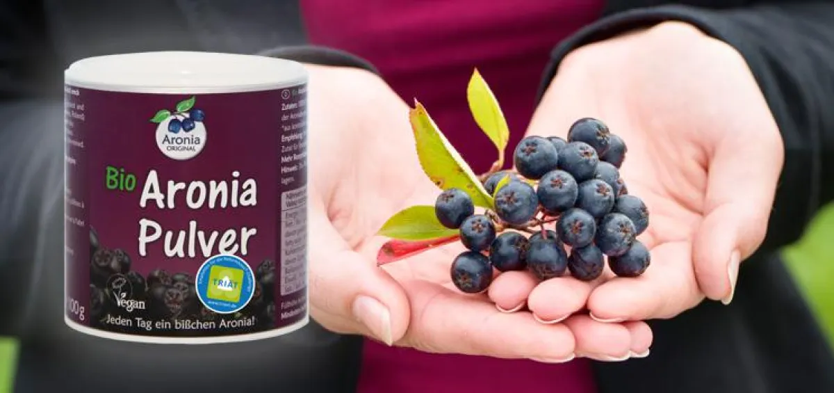 Das Bio Aronia Pulver von Aronia ORIGINAL