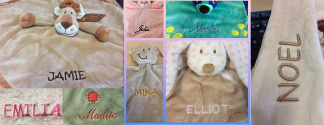 Bild: Babygeschenke mit Namen – auf alles