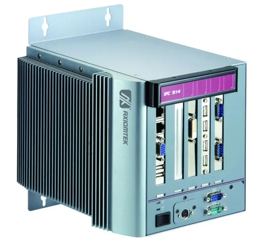Lüfterloser Box PC mit 4 PCI Steckplätzen Bild: Lüfterloser Box PC mit 4 PCI Steckplätzen