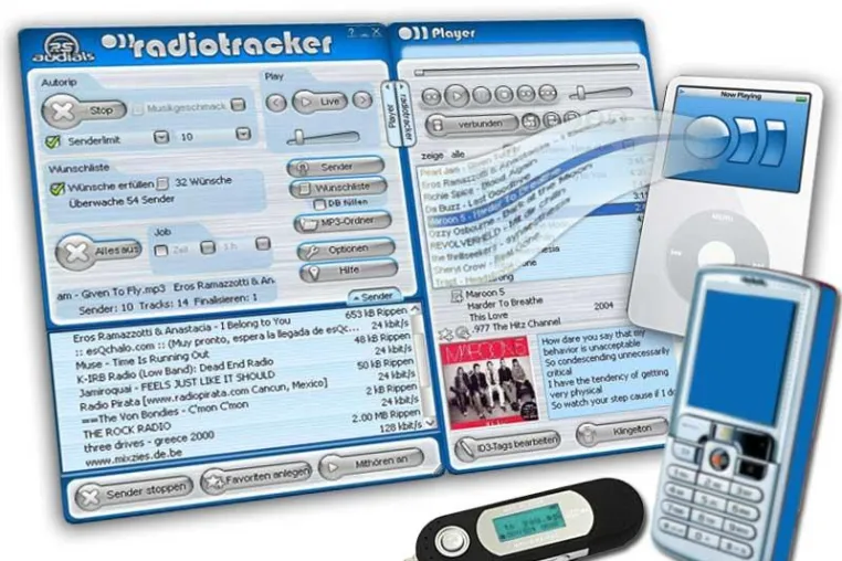 Bild: Neue Version 3 von Radiotracker Platinum revolutioniert kostenlose Musikversorgung