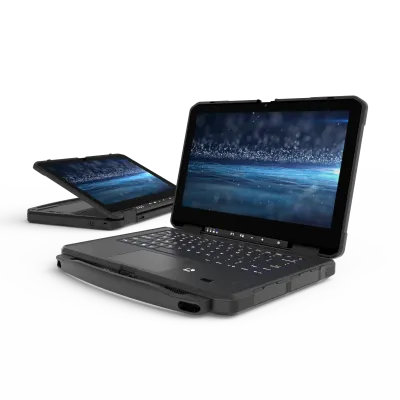 Bild: Die neue Generation ist da: Heavy Duty Laptop im Flip-Design