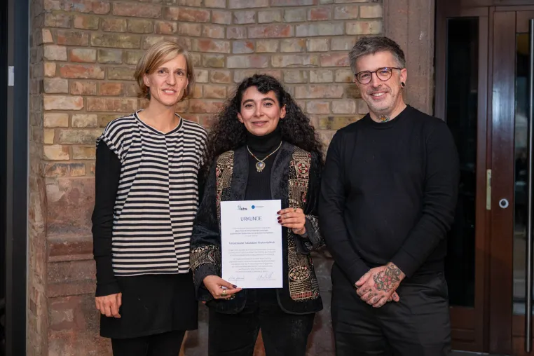DAAD-Preis 2026 für Tahoora Tabatabaei an der Evangelischen Hochschule Dresden Bild: DAAD-Preis 2026 für Tahoora Tabatabaei an der Evangelischen Hochschule Dresden