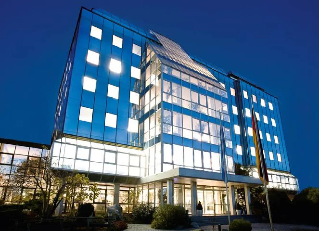Die Unternehmenszentrale von Conrad Electronic SE in Hirschau