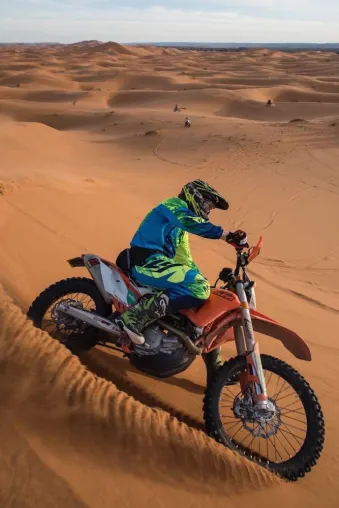Zupin Moto-Sport stattet Rallye Dakar-Champion Dirk von Zitzewitz aus. Bild: Zupin Moto-Sport stattet Rallye Dakar-Champion Dirk von Zitzewitz aus.