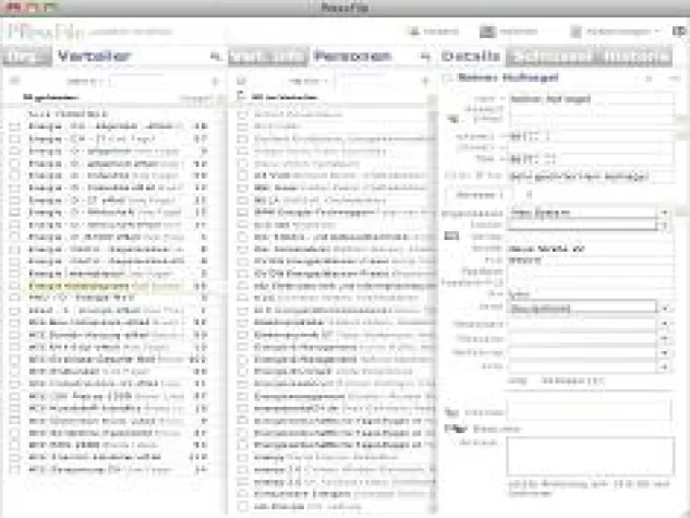 Bild: PR-Software PressFile spricht jetzt durchgängig deutsch