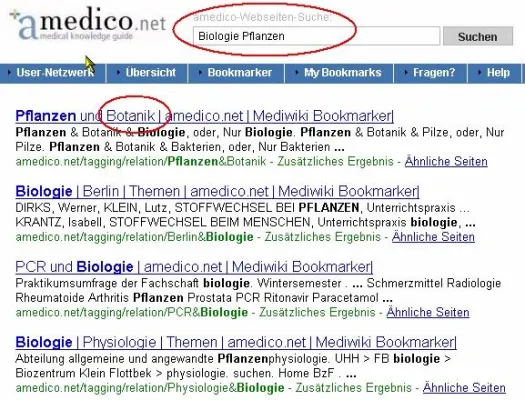 amedico.net - Jetzt für Schüler und Studenten der Chemie und Biologie als Social Bookmarkingseite Bild: amedico.net - Jetzt für Schüler und Studenten der Chemie und Biologie als Social Bookmarkingseite