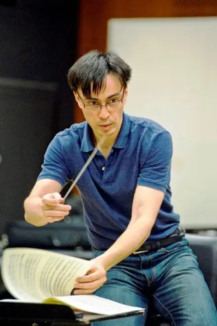 Ken-David Masur und HJ Lim bei den Münchner Symphonikern Bild: Ken-David Masur und HJ Lim bei den Münchner Symphonikern