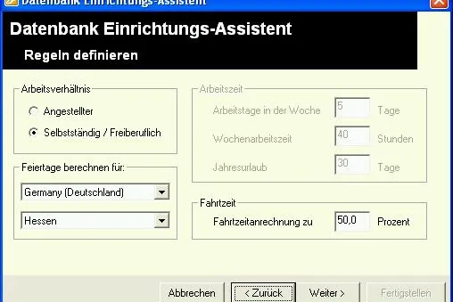 Bild: TimePunch 1.80: Zeiterfassung am Rechner