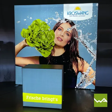 Bild: Alu-Frame Systeme - BIG LEDUP, BIGUP, LEDUP und PICUP - der neue Standard im modularen Messebau