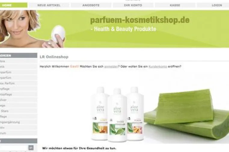 parfuem-kosmetikshop.de mit Beauty & Wellnessprodukten geht an den Start Bild: parfuem-kosmetikshop.de mit Beauty & Wellnessprodukten geht an den Start