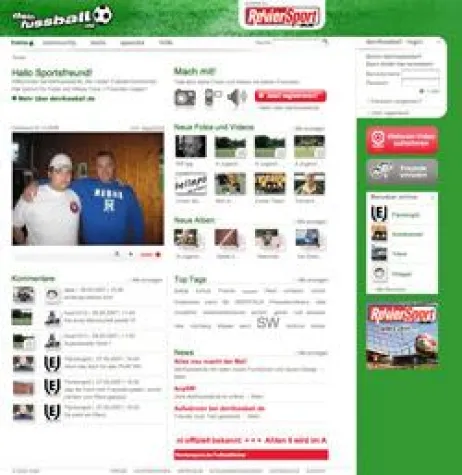 zeec und Reviersport starten Deutschlands modernste Fußball-Community Bild: zeec und Reviersport starten Deutschlands modernste Fußball-Community