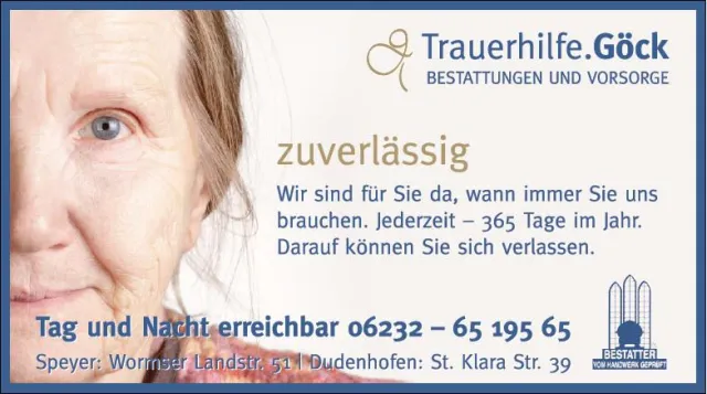 Bild: Ausweis für Qualität, Garantie und Vertrauen - Trauerhilfe Göck ist zertifizierter Bestatter