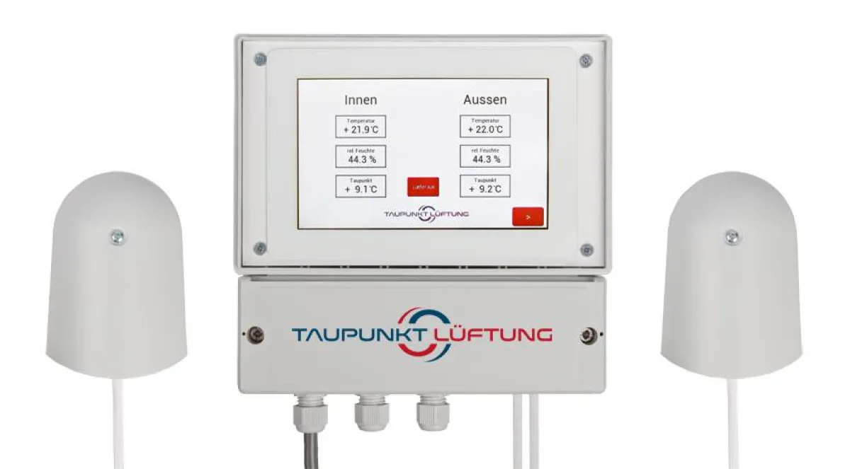 Taupunkt Lüftungssteuerung TOUCH 100-600