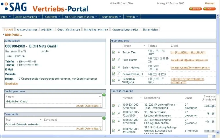 Bild: CRM ist tot, es lebe das Vertriebsportal! SAG ersetzt mySAP CRM durch webbasierendes Kundenmanagement-Portal