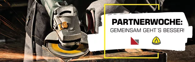 Bild: LAYER-Partnerwoche mit Klingspor - vom 26. April bis 2. Mai