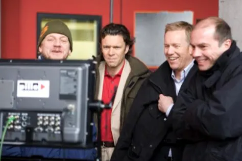 Bild: ZDF-Trailer für die Euro 2008 wurde im Kölner RheinEnergieStadion gedreht