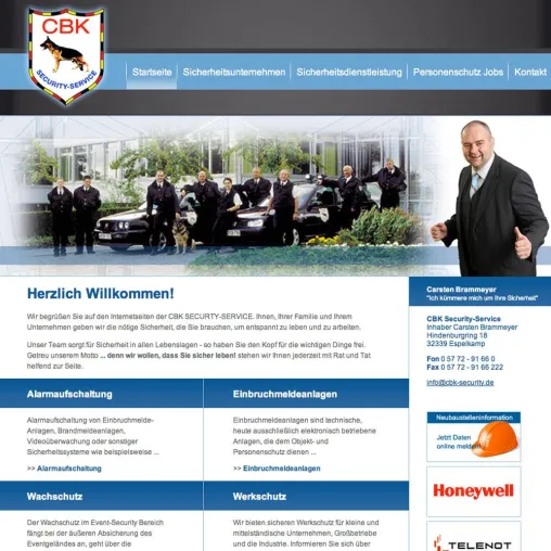 CBK Security-Service sucht Fachkräfte für Schutz und Sicherheit Bild: CBK Security-Service sucht Fachkräfte für Schutz und Sicherheit