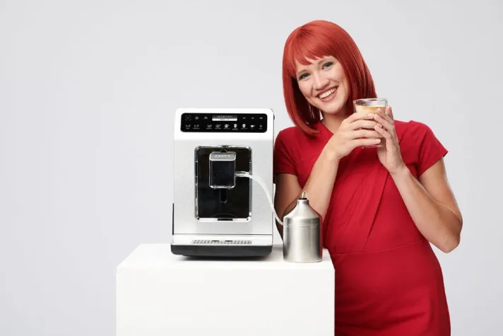 Der neue EvidencePlus Kaffeevollautomat von Krups Bild: Der neue EvidencePlus Kaffeevollautomat von Krups