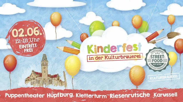 Bild: Kinderfest in der KulturBrauerei 02. Juni 2019