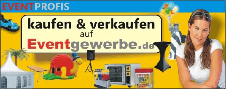 Eventgewerbe.de – Der globale B2B Handelsplatz für die Eventbranche Bild: Eventgewerbe.de – Der globale B2B Handelsplatz für die Eventbranche