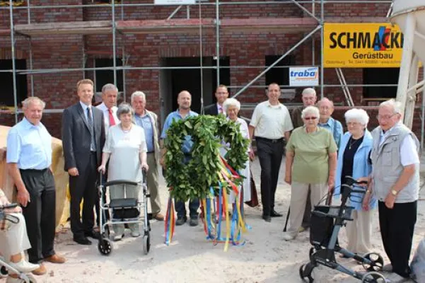Bild: Richtfest für Einsiedel BETREUTES WOHNEN in Jaderberg
