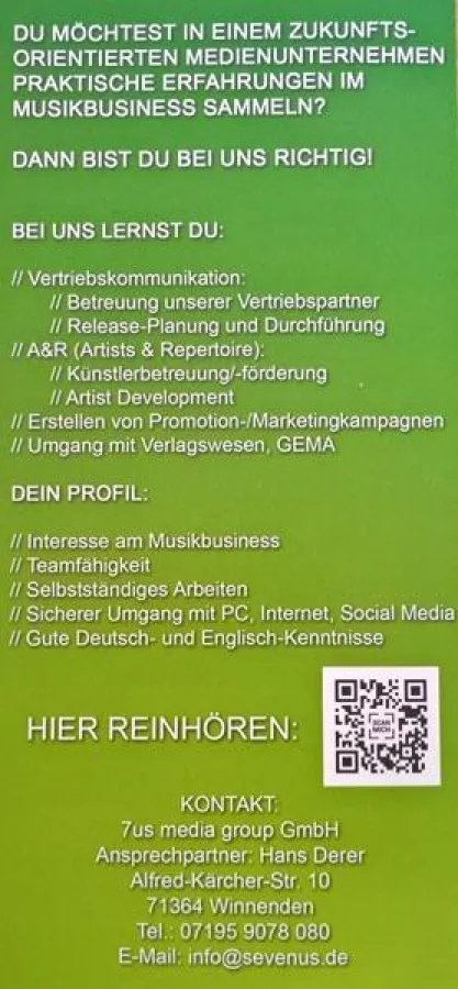 Kontakt mit QR-Code