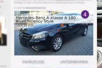 Bild: Homepage Autohandel: Neues cmsCAR-Modul "SucheBox Slider-Modul" für die Fahrzeugpräsentation