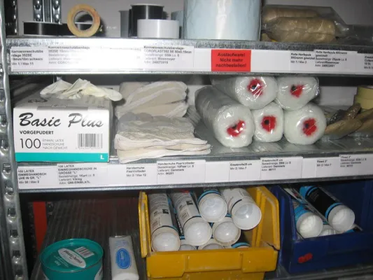 Bild: Erfolgsbeispiel Paulus-Lager SHK-Betrieb Mehr Ordnung, Arbeitsfreude und 45.000 Euro Kostensenkung