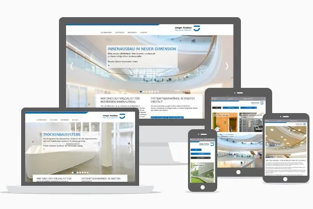 Bild: i-fabrik launcht Website der Jaeger-Ausbau-Gruppe im Responsive Design