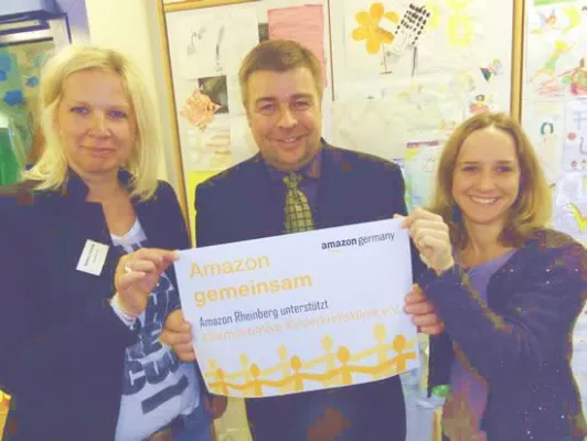 Bild: Amazon spendet für krebskranke Kinder