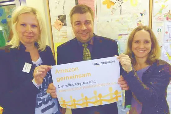 Amazon spendet für krebskranke Kinder Bild: Amazon spendet für krebskranke Kinder