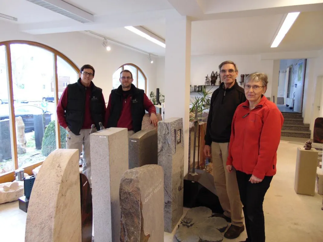 u.a. Stefan Safferling (links) und Familie Wink (rechts)