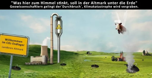 Bild: Widerstand gegen die Errichtung von CO2 Endlagern wächst - Bürger kündigen "heißen Herbst an