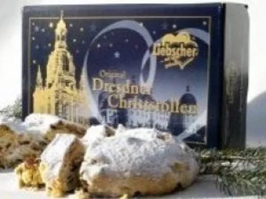 Bild: Original Dresdener Christstollen für Jedermann( Frau) - zu jeder Firmenweihnachtsfeier unverzichtbar