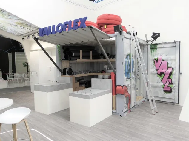 Große Produktpalette am Vier-Elemente-Stand von Systemanbieter Vallox – Bilanz nach der ISH Bild: Große Produktpalette am Vier-Elemente-Stand von Systemanbieter Vallox – Bilanz nach der ISH