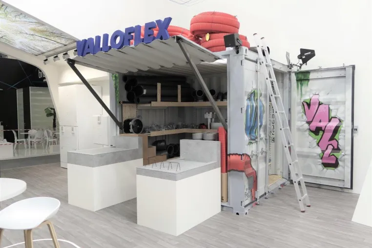 Große Produktpalette am Vier-Elemente-Stand von Systemanbieter Vallox – Bilanz nach der ISH Bild: Große Produktpalette am Vier-Elemente-Stand von Systemanbieter Vallox – Bilanz nach der ISH