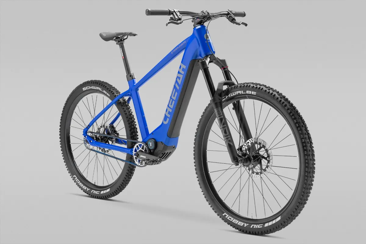 Cheetah Bikes E-ForPleasure eMTB AllMountain | Pinion MGU |85 Nm | max. 600 W | 800 Wh | (© © Cheetah Bikes)