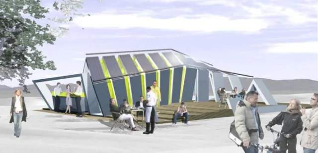 Bild: BUGA stoppt Solarpavillon