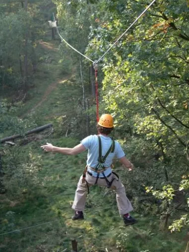 Bild: 1. Deutsche Kletterwald Meisterschaft in Aurich vom 16.04. bis 18.04.2010