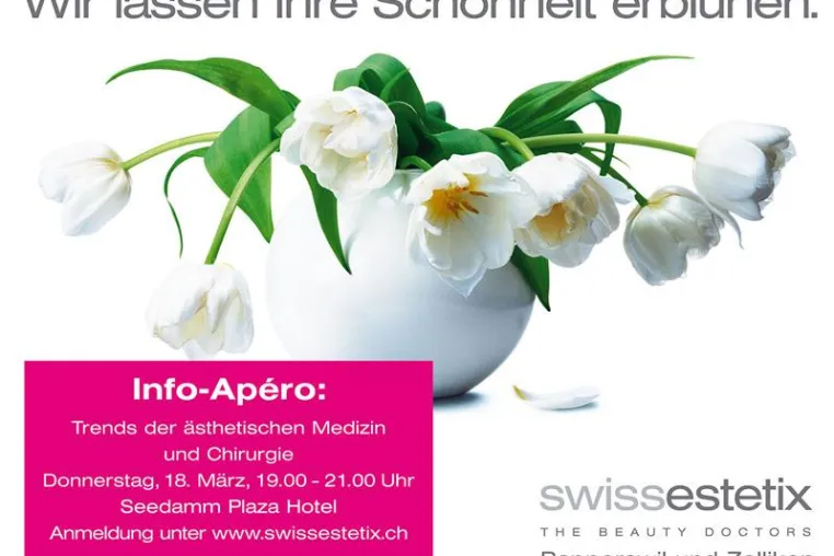 Bild: Schon weit über 100 Anmeldungen für den swissestetix Info-Apéro