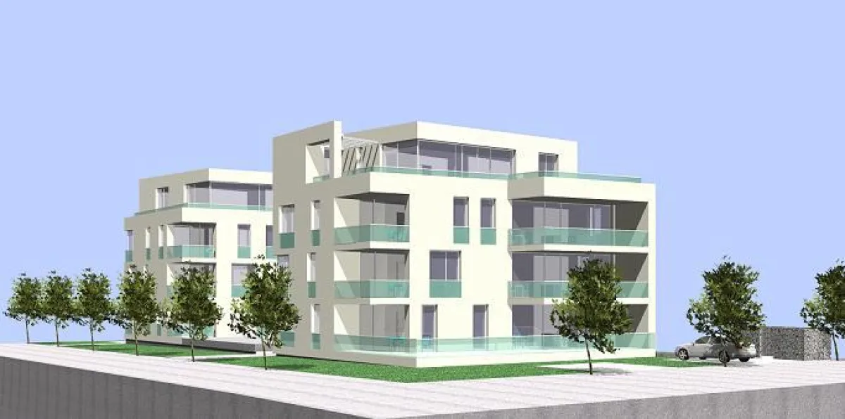 Visualisierung Neubauprojekt Wohnpark am Ebenberg Parc Centrale