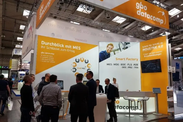 gbo datacomp auf der Digital Factory in Hannover Bild: gbo datacomp auf der Digital Factory in Hannover