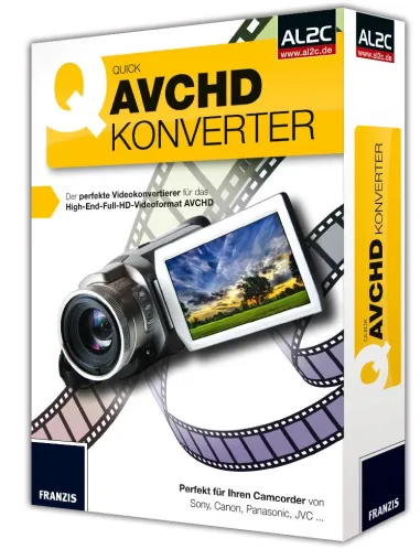 Franzis bringt Quick AVCHD Konverter zum Umwandeln in Videodateien Bild: Franzis bringt Quick AVCHD Konverter zum Umwandeln in Videodateien