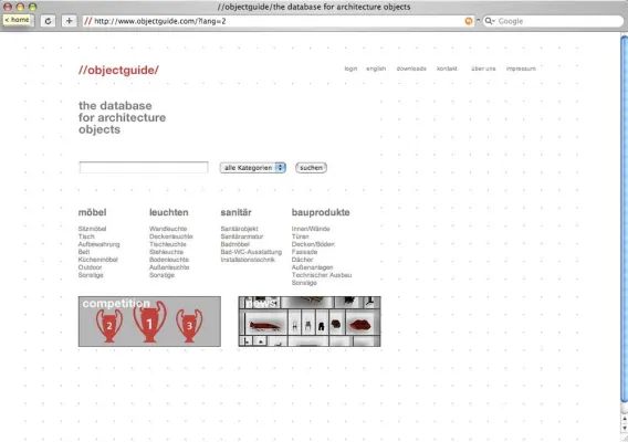 Bild: Launch von objectguide.com - Oktober 2007