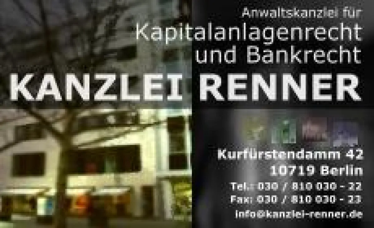 Kanzler Renner - RA Ralf Renner